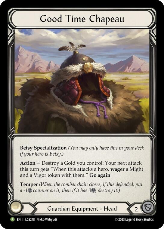 Good Time Chapeau - LGS248, Flesh and Blood: Promo Cards LGS248