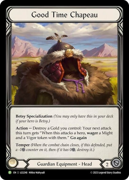 Good Time Chapeau - LGS248, Flesh and Blood: Promo Cards LGS248