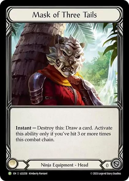 Mask of Three Tails - LGS258, Flesh and Blood: Promo Cards LGS258