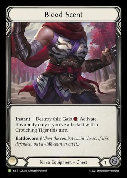 Blood Scent - LGS259, Flesh and Blood: Promo Cards LGS259