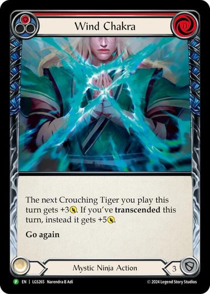Wind Chakra - LGS265, Flesh and Blood: Promo Cards LGS265