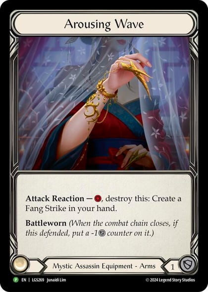 Arousing Wave - LGS269, Flesh and Blood: Promo Cards LGS269