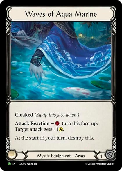 Waves of Aqua Marine - LGS276, Flesh and Blood: Promo Cards LGS276