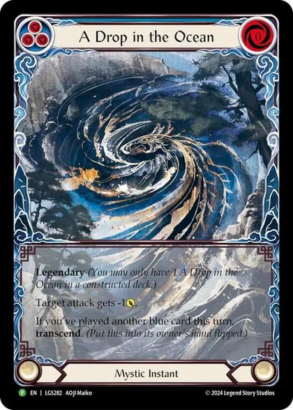 A Drop in the Ocean // Inner Chi - LGS282, Flesh and Blood: Promo Cards LGS282