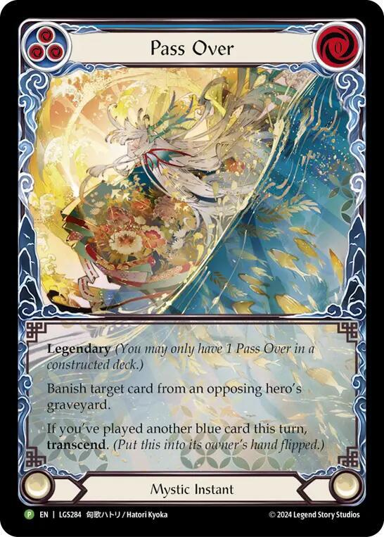 Pass Over // Inner Chi - LGS284, Flesh and Blood: Promo Cards LGS284