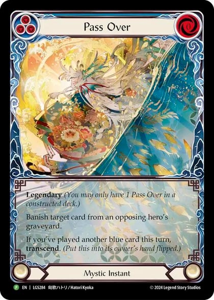 Pass Over // Inner Chi - LGS284, Flesh and Blood: Promo Cards LGS284