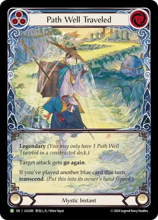Path Well Traveled // Inner Chi - LGS285, Flesh and Blood: Promo Cards LGS285