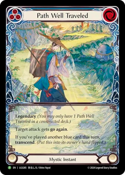 Path Well Traveled // Inner Chi - LGS285, Flesh and Blood: Promo Cards LGS285
