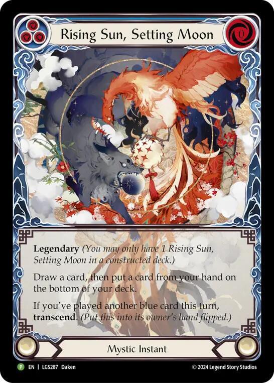 Rising Sun, Setting Moon // Inner Chi - LGS287, Flesh and Blood: Promo Cards LGS287