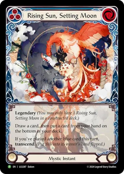 Rising Sun, Setting Moon // Inner Chi - LGS287, Flesh and Blood: Promo Cards LGS287