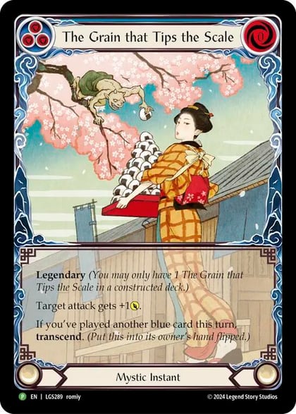 The Grain that Tips the Scale // Inner Chi - LGS289, Flesh and Blood: Promo Cards LGS289