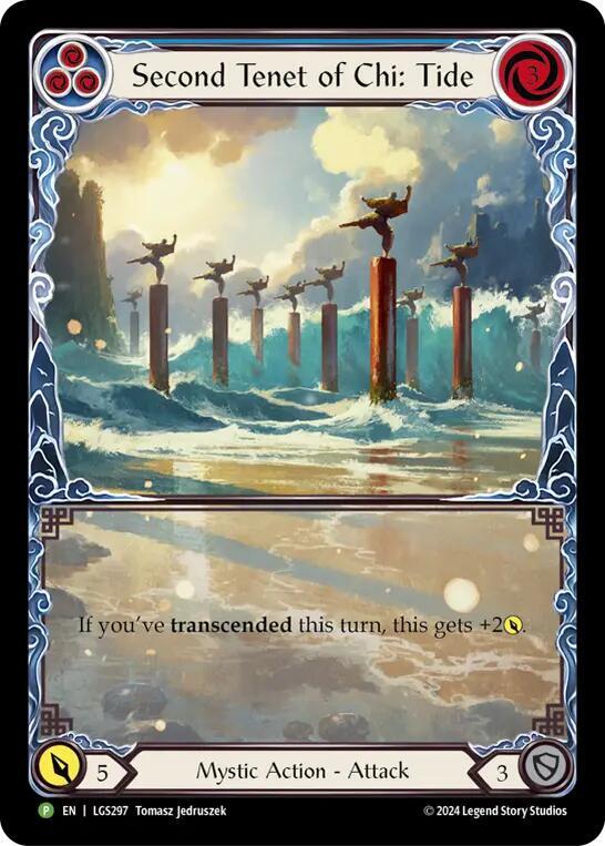 Second Tenet of Chi: Tide - LGS297, Flesh and Blood: Promo Cards LGS297