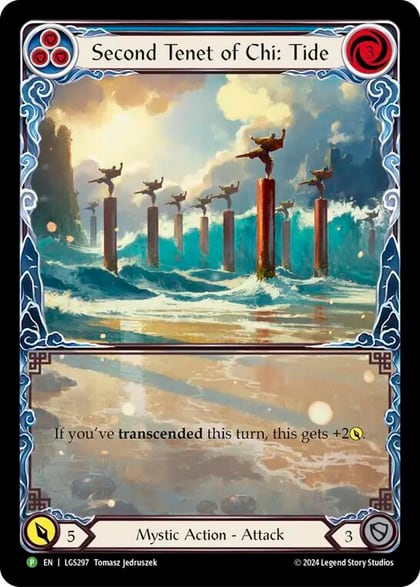 Second Tenet of Chi: Tide - LGS297, Flesh and Blood: Promo Cards LGS297