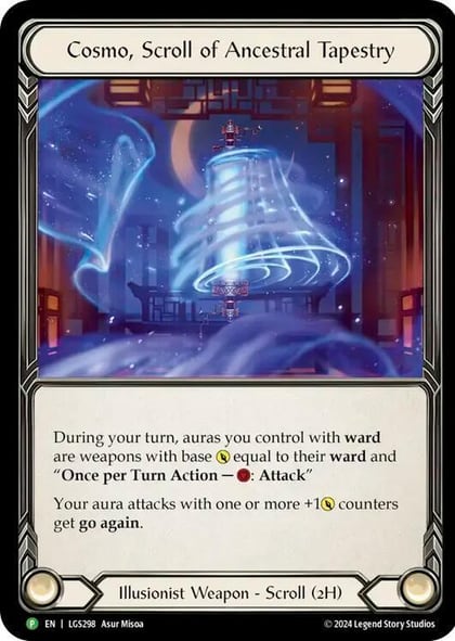 Cosmo, Scroll of Ancestral Tapestry - LGS298, Flesh and Blood: Promo Cards LGS298