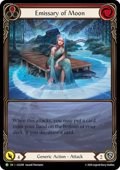 Emissary of Moon - LGS299, Flesh and Blood: Promo Cards LGS299
