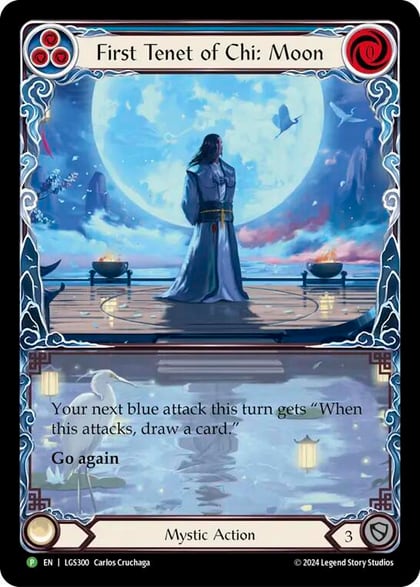 First Tenet of Chi: Moon - LGS300, Flesh and Blood: Promo Cards LGS300
