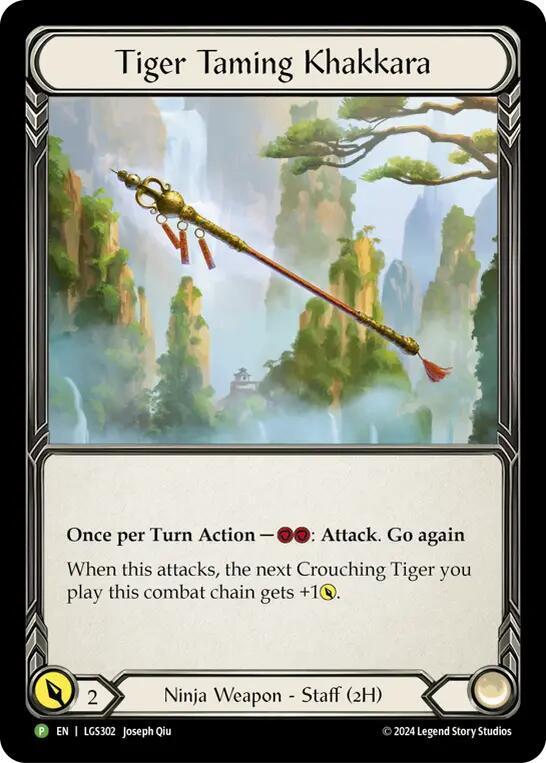 Tiger Taming Khakkara - LGS302, Flesh and Blood: Promo Cards LGS302