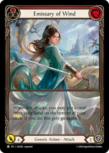 Emissary of Wind - LGS303, Flesh and Blood: Promo Cards LGS303