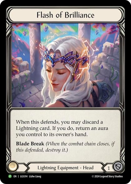 Flash of Brilliance - LGS314, Flesh and Blood: Promo Cards LGS314