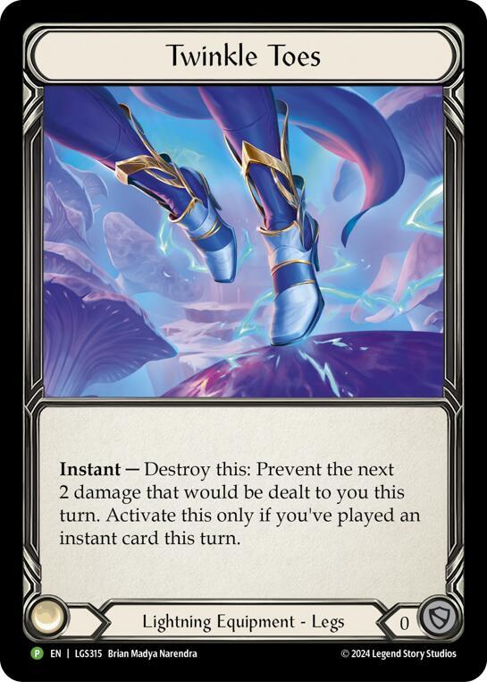 Twinkle Toes - LGS315, Flesh and Blood: Promo Cards LGS315