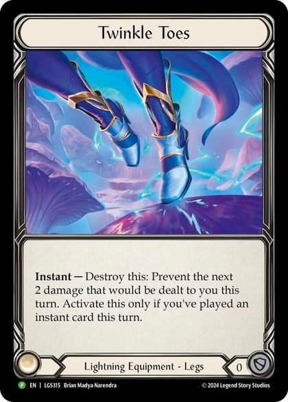 Twinkle Toes - LGS315, Flesh and Blood: Promo Cards LGS315