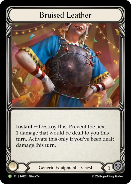 Bruised Leather - LGS321, Flesh and Blood: Promo Cards LGS321
