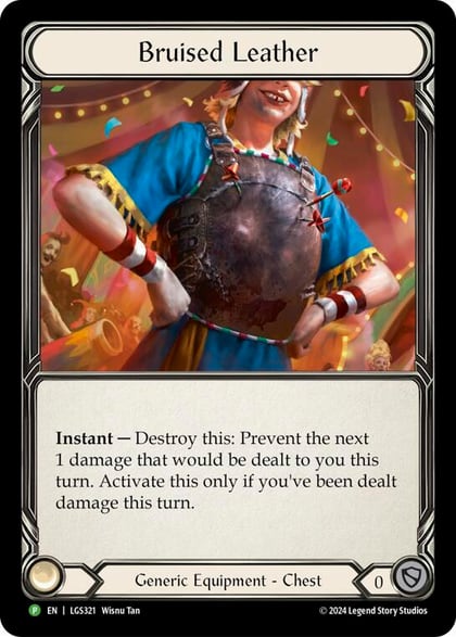 Bruised Leather - LGS321, Flesh and Blood: Promo Cards LGS321