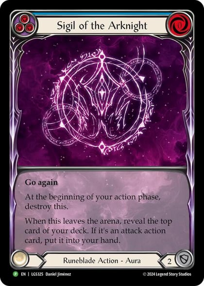 Sigil of the Arknight (Extended Art) - LGS325, Flesh and Blood: Promo Cards LGS325