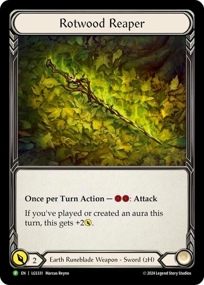 Rotwood Reaper - LGS331, Flesh and Blood: Promo Cards LGS331