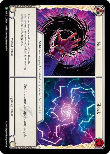 Null // Shock, Flesh and Blood: Promo Cards LGS336