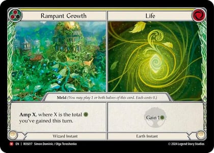 Rampant Growth // Life - LGS341, Flesh and Blood: Promo Cards LGS341