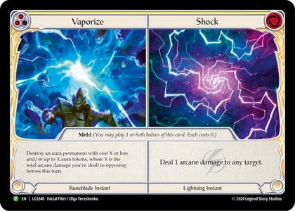 Vaporize // Shock - LGS346, Flesh and Blood: Promo Cards LGS346
