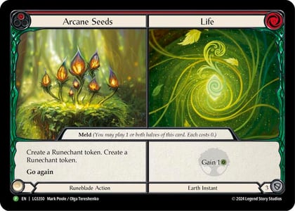 Arcane Seeds // Life - LGS350, Flesh and Blood: Promo Cards LGS350