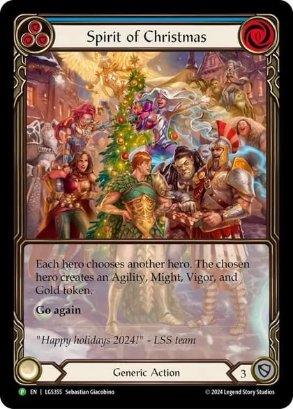 Spirit of Christmas - LGS355, Flesh and Blood: Promo Cards LGS355