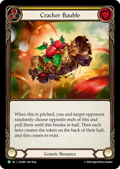 Cracker Bauble (FUN001), Flesh and Blood: Promo Cards LGS360-FUN001