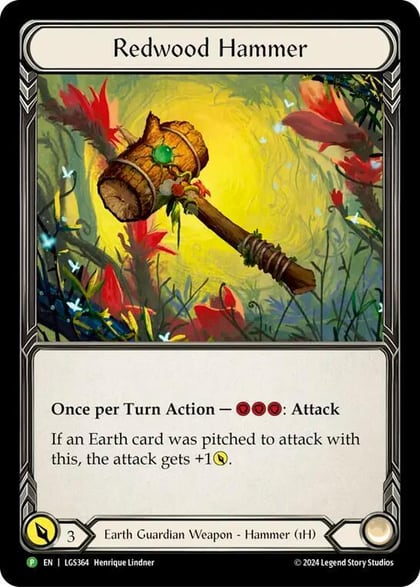 Redwood Hammer - LGS364, Flesh and Blood: Promo Cards LGS364