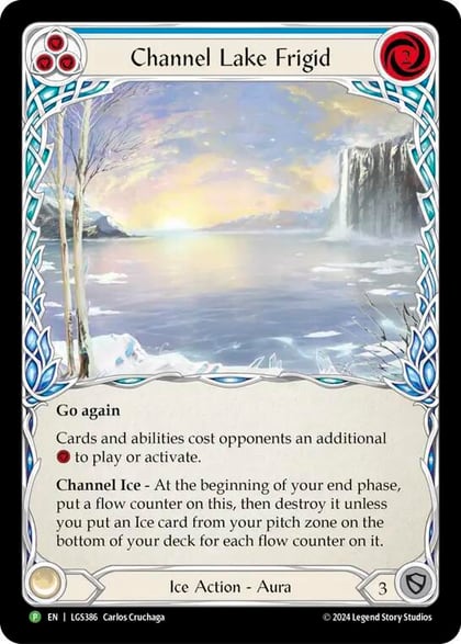 Channel Lake Frigid - LGS386, Flesh and Blood: Promo Cards LGS386