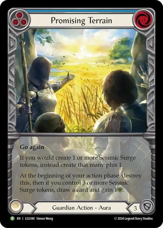 Promising Terrain - LGS390, Flesh and Blood: Promo Cards LGS390