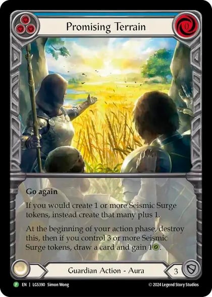 Promising Terrain - LGS390, Flesh and Blood: Promo Cards LGS390