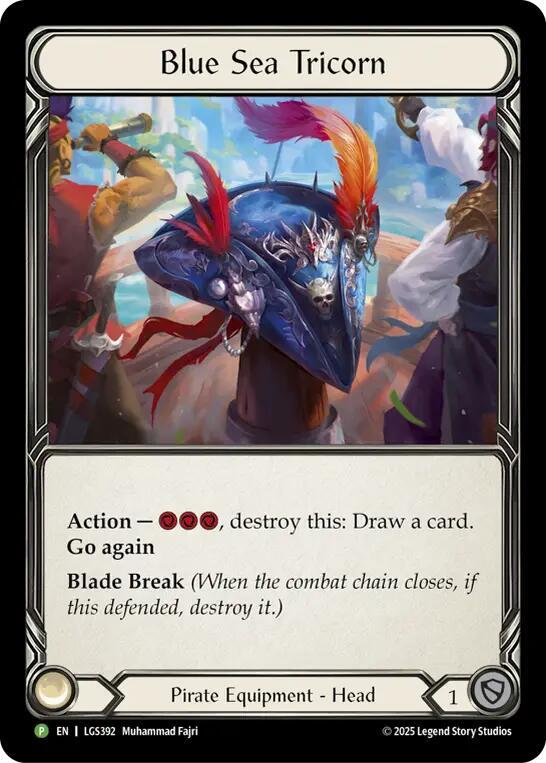 Blue Sea Tricorn (LGS392), Flesh and Blood: Promo Cards LGS392
