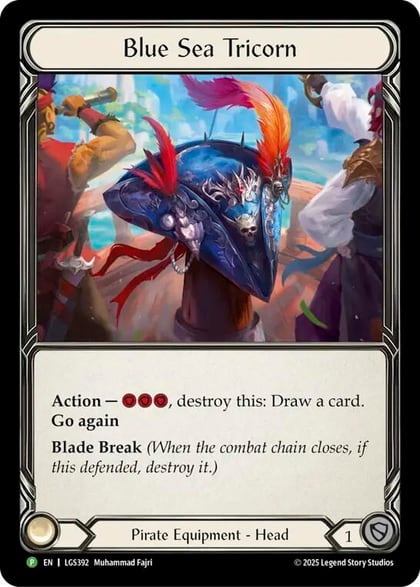 Blue Sea Tricorn (LGS392), Flesh and Blood: Promo Cards LGS392