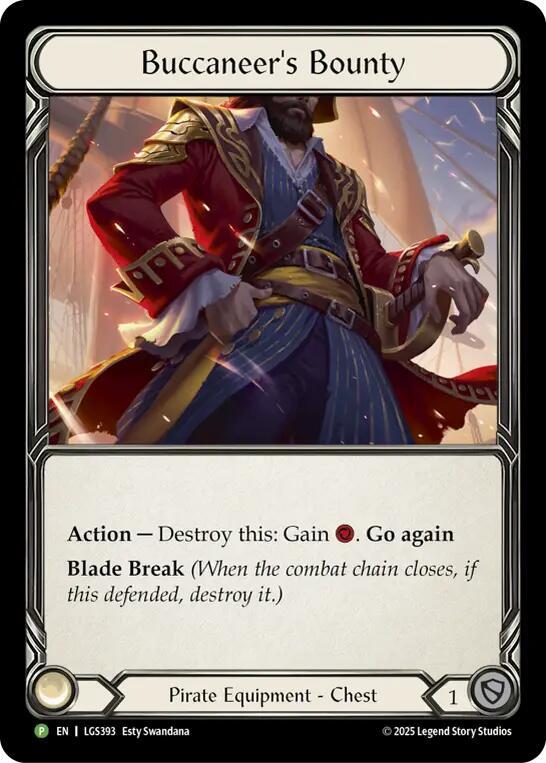 Buccaneer's Bounty (LGS393), Flesh and Blood: Promo Cards LGS393