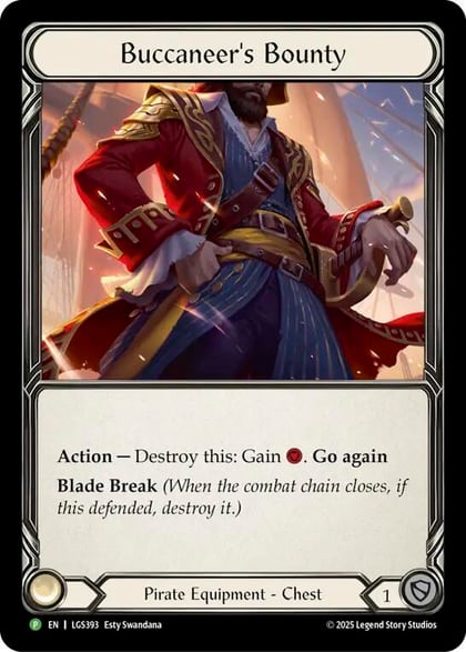 Buccaneer's Bounty (LGS393), Flesh and Blood: Promo Cards LGS393