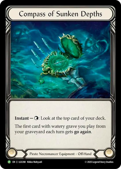 Compass of Sunken Depths (LGS398), Flesh and Blood: Promo Cards LGS398
