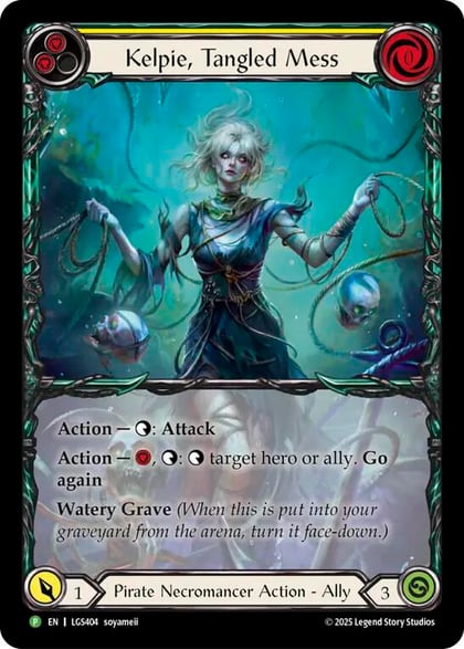 Kelpie, Tangled Mess (LGS404), Flesh and Blood: Promo Cards LGS404