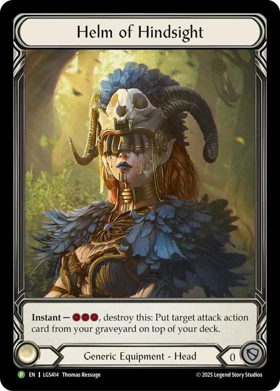 Helm of Hindsight - LGS414, Flesh and Blood: Promo Cards LGS414