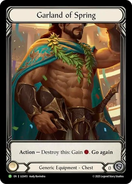 Garland of Spring - LGS415, Flesh and Blood: Promo Cards LGS415