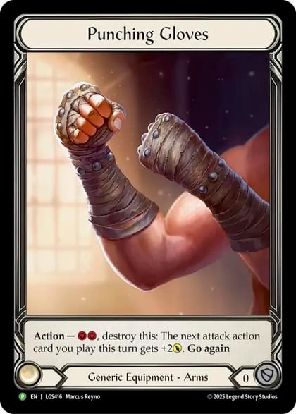 Punching Gloves - LGS416, Flesh and Blood: Promo Cards LGS416