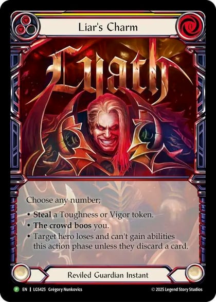 Liar's Charm - LGS425, Flesh and Blood: Promo Cards LGS425