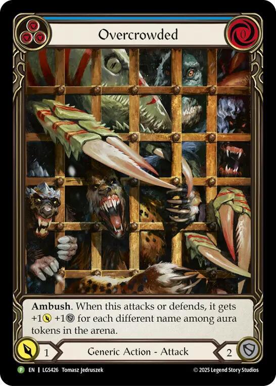 Overcrowded - LGS426, Flesh and Blood: Promo Cards LGS426